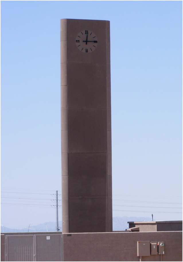 Las Sendas Tower Clock-b
